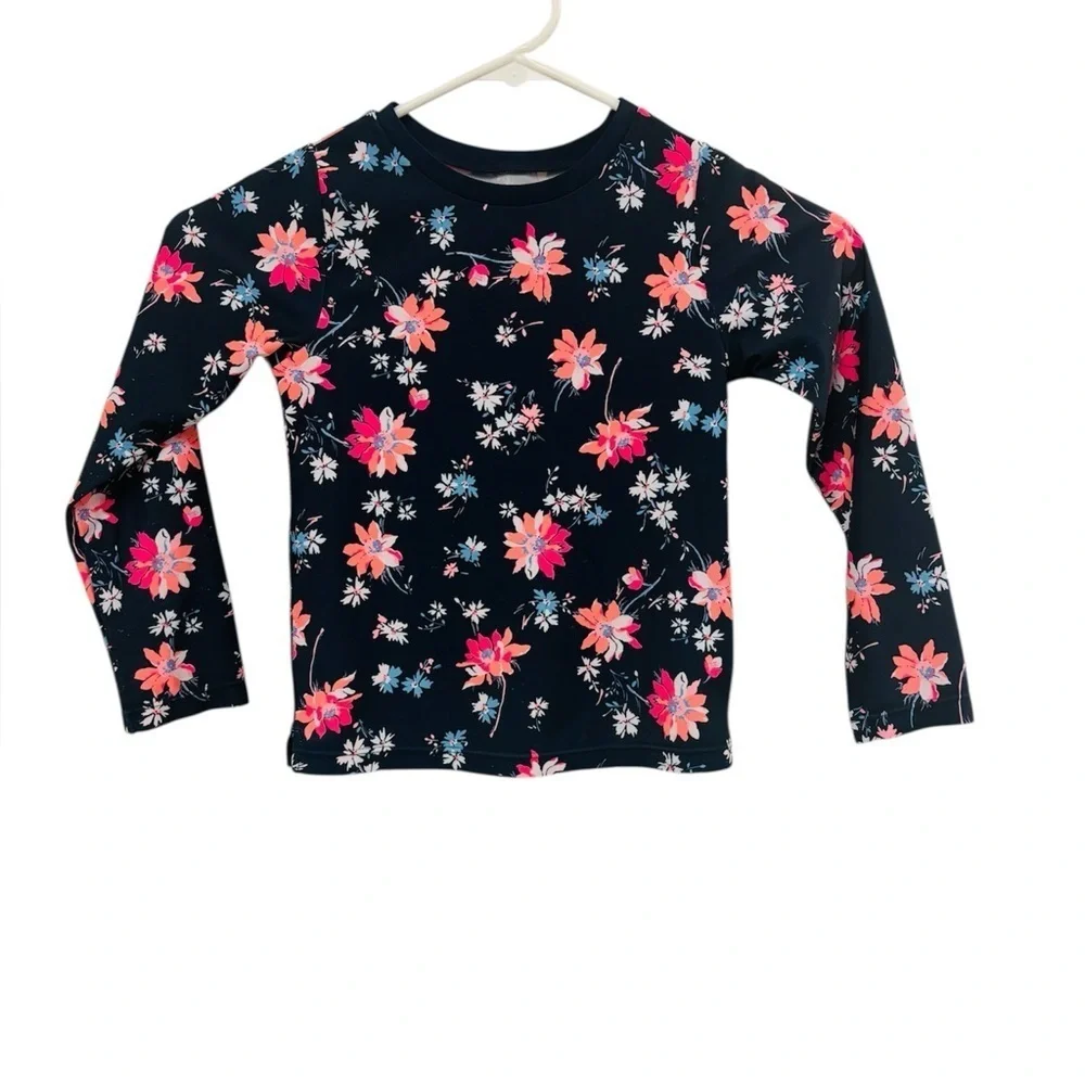 GAP Floral swimsuit rash guard